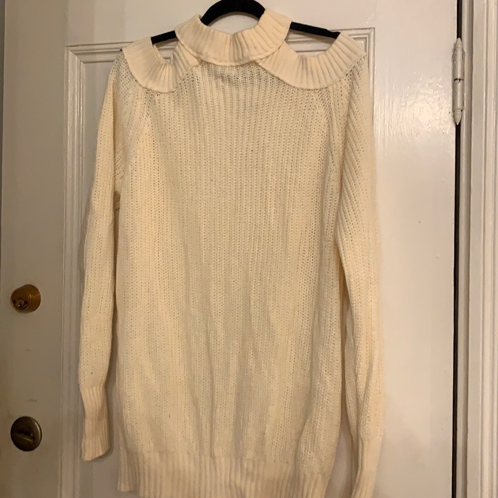 Free people cream sweater